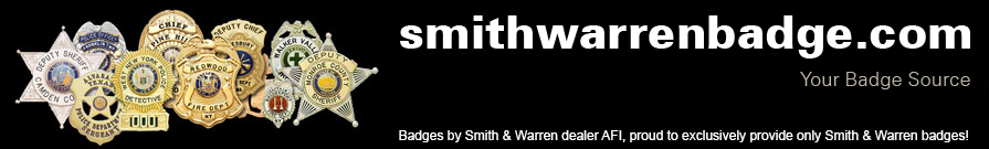 police fire security badges by Smith & Warren